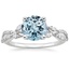 18K White Gold Luxe Willow Diamond Ring (1/4 ct. tw.), smalltop view