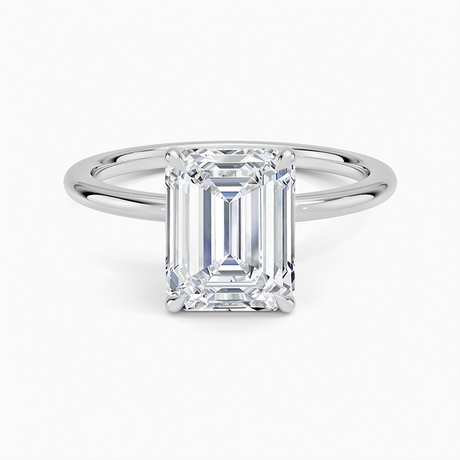 Platinum Petite Elodie 1.5mm Ring
