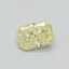 0.42 Ct. Fancy Intense Yellow Radiant Lab Grown Diamond