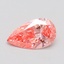 0.50 Ct. Fancy Vivid Pink Pear Lab Grown Diamond