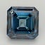5.77 Ct. Fancy Vivid  Blue Asscher Lab Grown Diamond