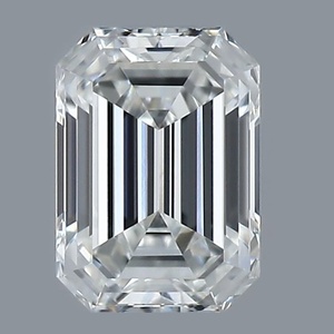 Emerald diamond — real photo