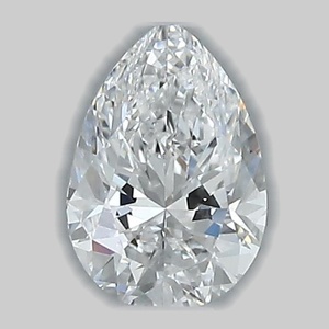 Pear diamond — real photo