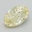 1.80 Ct. Fancy  Yellow Oval Lab Grown Diamond