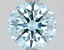 2.51 Ct. Fancy Vivid Blue Round Lab Grown Diamond