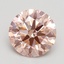 2.07 Ct. Fancy Intense Pink Round Lab Grown Diamond