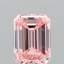 2.00 Ct. Fancy Intense Pink Emerald Lab Grown Diamond