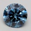 2.45 Ct. Fancy Vivid Blue Round Lab Grown Diamond