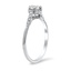 The Eula Ring, smalltop view on a hand