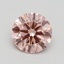 1.60 Ct. Fancy Intense Pink Round Lab Grown Diamond