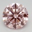 2.29 Ct. Fancy Intense Pink Round Lab Grown Diamond