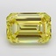 13.49 Ct. Fancy Intense  Yellow Emerald Lab Grown Diamond