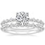 18K White Gold Marseille Diamond Bridal Set (1/2 ct. tw.)