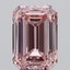 5.03 Ct. Fancy Intense Pink Emerald Lab Grown Diamond