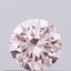 0.42 Ct. Fancy Intense Pink Round Lab Grown Diamond
