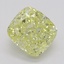 1.20 Ct. Fancy Intense Yellow Cushion Diamond