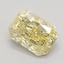 1.21 Ct. Fancy Intense Yellow Radiant Lab Grown Diamond