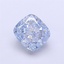 1.52 Ct. Fancy Intense  Blue Cushion Lab Grown Diamond