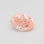 0.34 Ct. Fancy Vivid Pink Oval Lab Grown Diamond