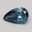 0.70 Ct. Fancy Vivid Blue Pear Lab Grown Diamond