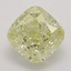 0.71 Ct. Fancy Light Yellow Cushion Diamond