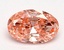 1.01 Ct. Fancy Vivid Pink Oval Lab Grown Diamond