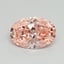 1.03 Ct. Fancy Vivid Pink Oval Lab Grown Diamond
