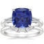 Platinum Symphony Diamond Ring (1/2 ct. tw.) with Tapered Baguette Diamond Ring