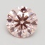 1.43 Ct. Fancy Intense Pink Round Lab Grown Diamond