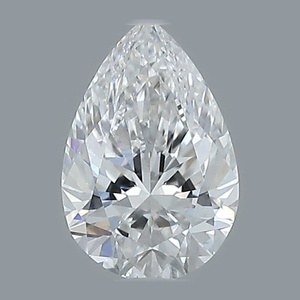 Pear diamond — real photo