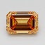 1.02 Ct. Fancy Light  Brown Emerald Lab Grown Diamond