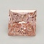 3.01 Ct. Fancy Intense Pink Princess Lab Grown Diamond