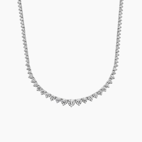 5 Carat Diamond Tennis Necklace