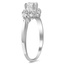 The Erena Ring, smalltop view on a hand