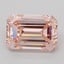 1.57 Ct. Fancy Intense Pink Emerald Lab Grown Diamond