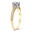 The Cabott Ring, smalltop view on a hand
