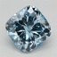 1.60 Ct. Fancy Intense Blue Cushion Lab Grown Diamond