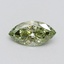0.58 Ct. Fancy Intense Green Marquise Lab Grown Diamond