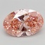 2.06 Ct. Fancy Vivid  Pink Oval Lab Grown Diamond