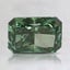 1.57 Ct. Fancy Vivid Pacific Green Radiant Lab Grown Diamond