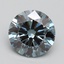 2.50 Ct. Fancy Intense Blue Round Lab Grown Diamond