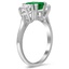 The Soren Ring, smalltop view on a hand