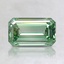 1.0 Ct. Fancy Vivid Pacific Green Emerald Lab Grown Diamond