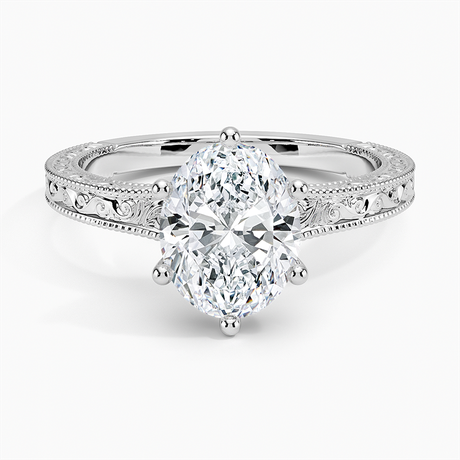 Hudson Engraved Ring - Brilliant Earth
