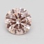 2.00 Ct. Fancy Intense Pink Round Lab Grown Diamond