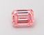 1.03 Ct. Fancy Intense  Pink Emerald Lab Grown Diamond