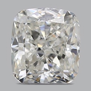 Cushion diamond — real photo