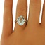 The Baden Ring, smalltop view on a hand