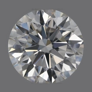 Round diamond — real photo