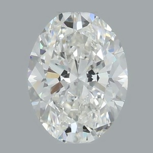 Oval diamond — real photo